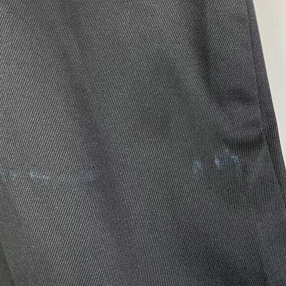 J. Crew Button Front Puff Sleeve Mini Dress Black Size 14 Capsule Minimalist - Picture 12 of 12